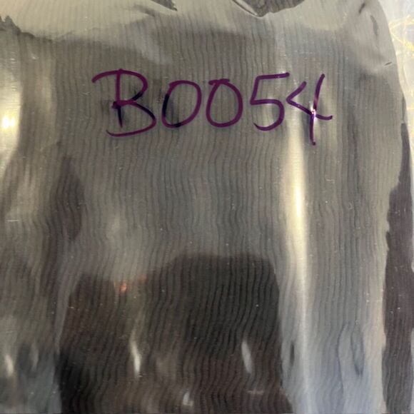 Kendall & Kylie Tie Spaghetti Strap Super Stretch Bodycon Black Dress Size Med - Picture 10 of 10